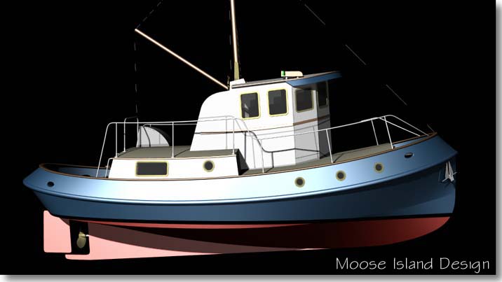 Small Power Cruiser Boat Plans