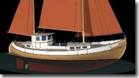 Norseman 56 / yacht - sail boat - motor sailor design / profile view